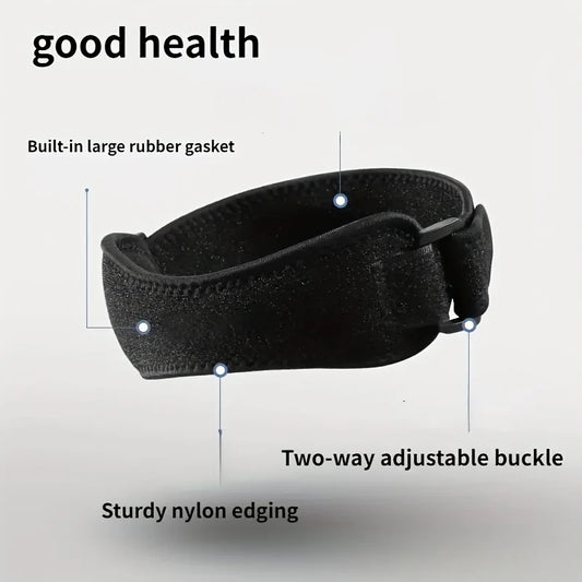 Adjustable knee pad patella stabilizer brace support for sport activities - product image