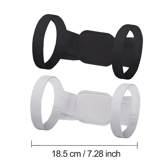 Adjustable posture corrector back support shoulder belt - product image