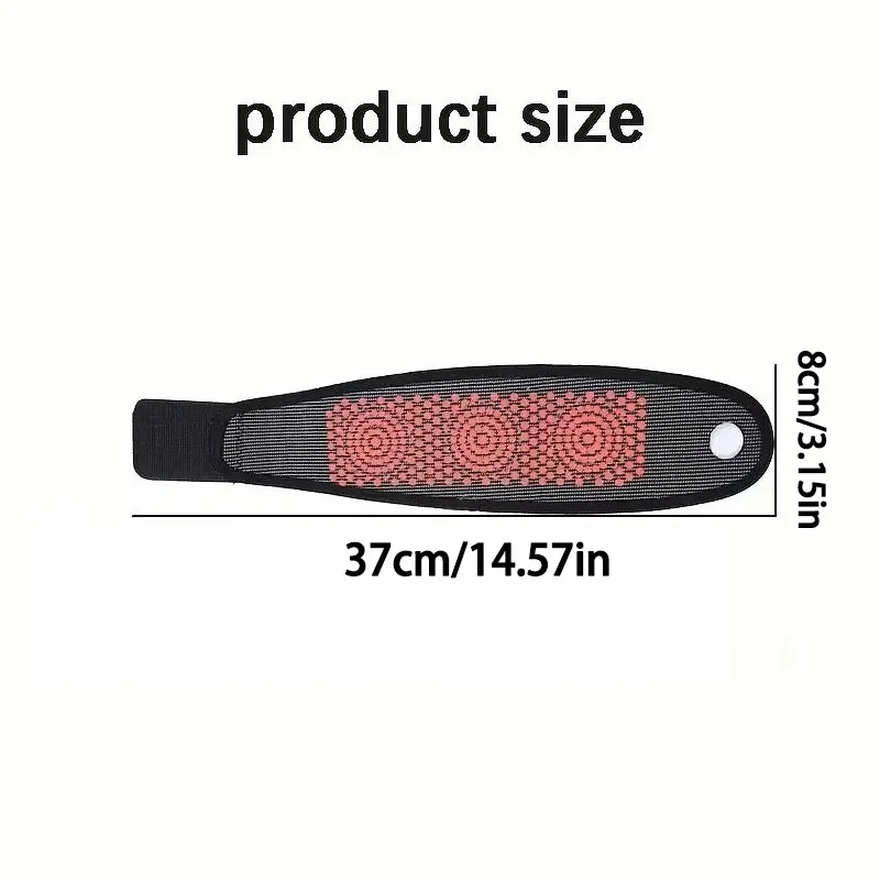 Adjustable sport wrist band with compression support and thumb hole for hand comfort - product image