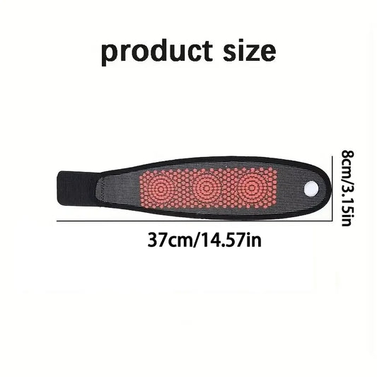 Adjustable sport wrist band with compression support and thumb hole for hand comfort - product image