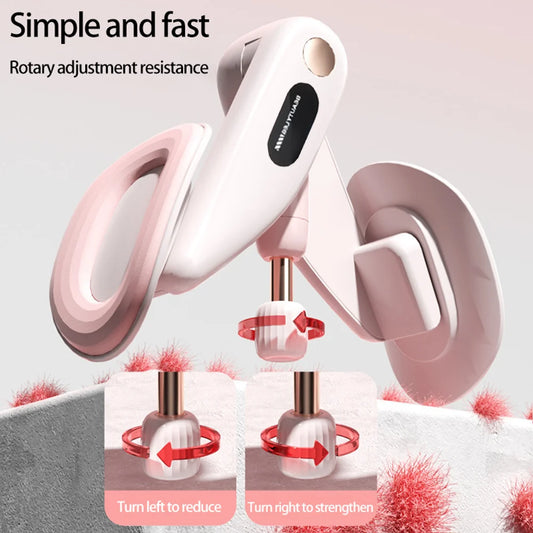 Adjustable thigh master with 360° rotation and resistance for muscle training - product image