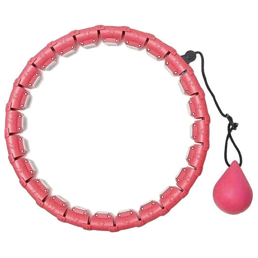 Detachable adjustable sports hoop with massage nodes for waist training - product image