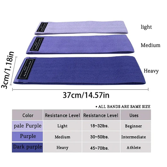Elastic yoga rally belt for hip training with resistance and deep squat support - product image