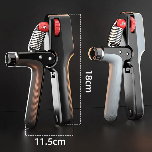 Electronic counting adjustable grip strength training device for hands - product image
