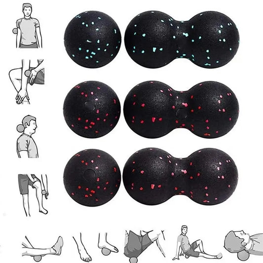 Epp peanut shape massage ball for muscle relaxation and fascia release therapy - product image