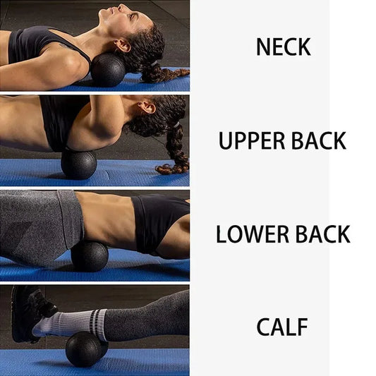 Epp peanut shape massage ball for muscle relaxation and fascia release therapy - product image