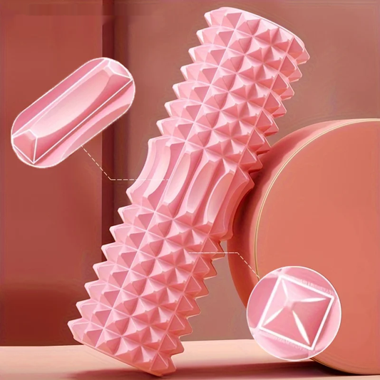 Eva foam roller for deep tissue massage and muscle recovery in yoga and pilates - product image
