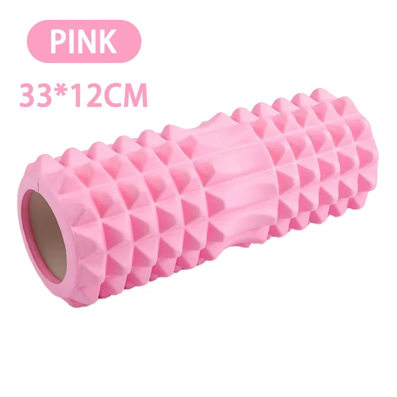 Eva foam roller for deep tissue massage and muscle recovery in yoga and pilates - product image