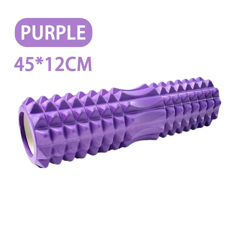 Eva foam roller for deep tissue massage and muscle recovery in yoga and pilates - product image