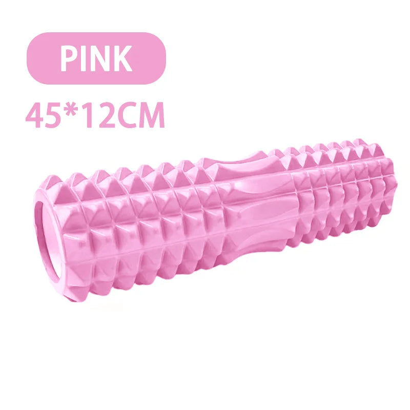 Eva foam roller for deep tissue massage and muscle recovery in yoga and pilates - product image