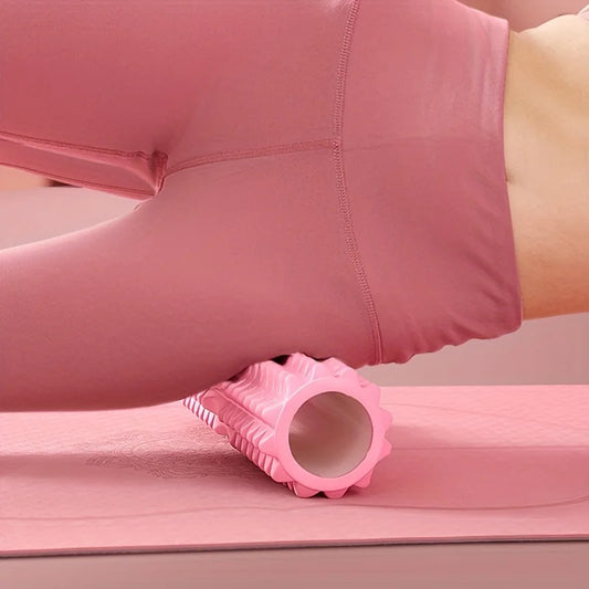 Eva foam roller for deep tissue massage and muscle recovery in yoga and pilates - product image