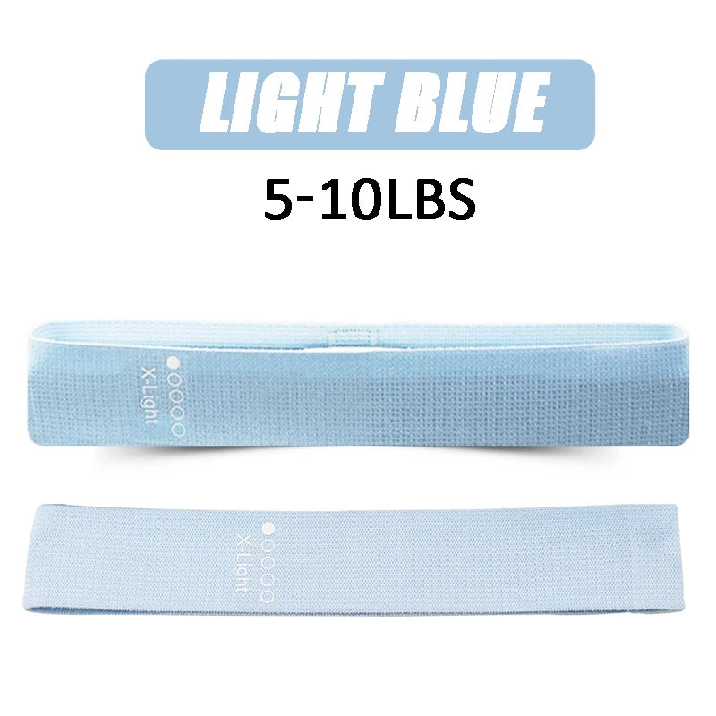 Fabric fitness resistance bands booty bands set for yoga and workout - product image
