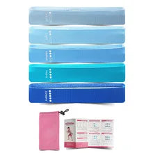 Fabric fitness resistance bands booty bands set for yoga and workout - product image