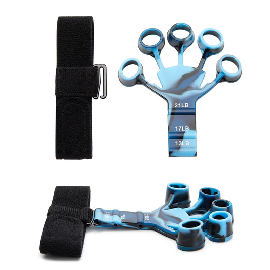 Finger gripper exerciser with 6 resistance levels for hand strength training - product image