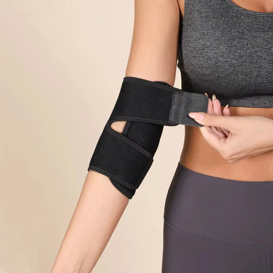 Fitness elbow brace compression sleeve for tendonitis and joint pain relief - product image