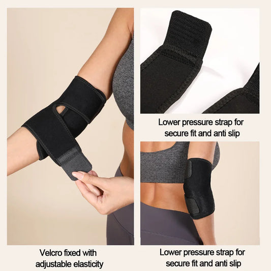 Fitness elbow brace compression sleeve for tendonitis and joint pain relief - product image