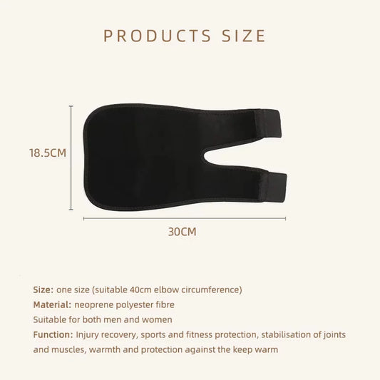 Fitness elbow brace compression sleeve for tendonitis and joint pain relief - product image