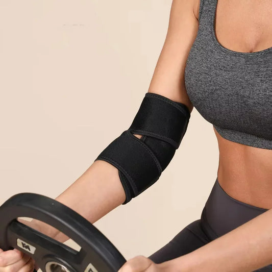 Fitness elbow brace compression sleeve for tendonitis and joint pain relief - product image