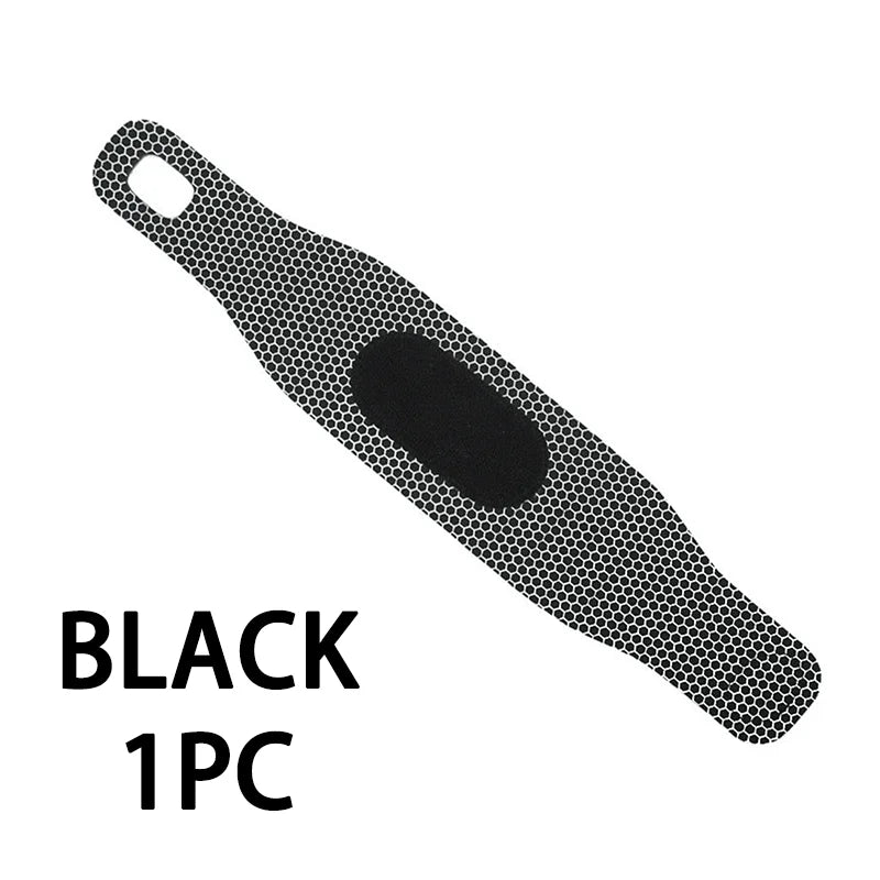 Fixed spandex sport wrist guard with fastener tape and adjustable support - product image