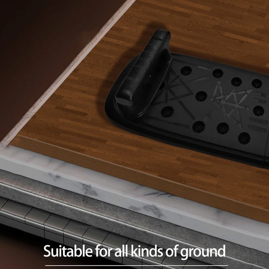 Foldable push-up board with padded non-slip handles for upper body exercise - product image