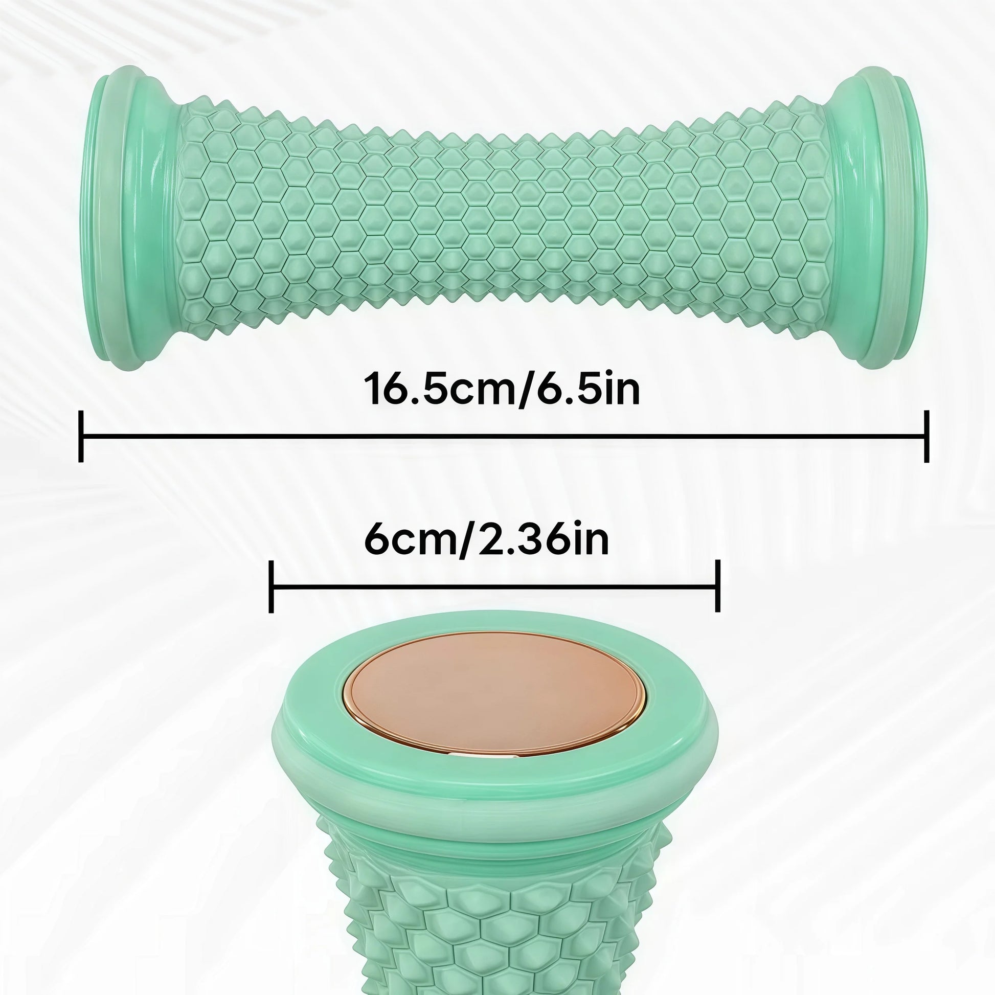 Foot massage roller with pvc and tpr material for muscle relaxation - product image