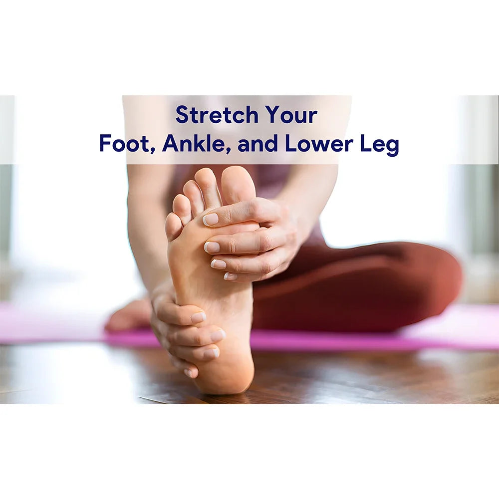 Foot rocking ankle calf stretch board with non-slip design - product image