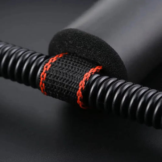 Forearm strengthener wrist exerciser with thick foam handle and carbon steel springs - product image
