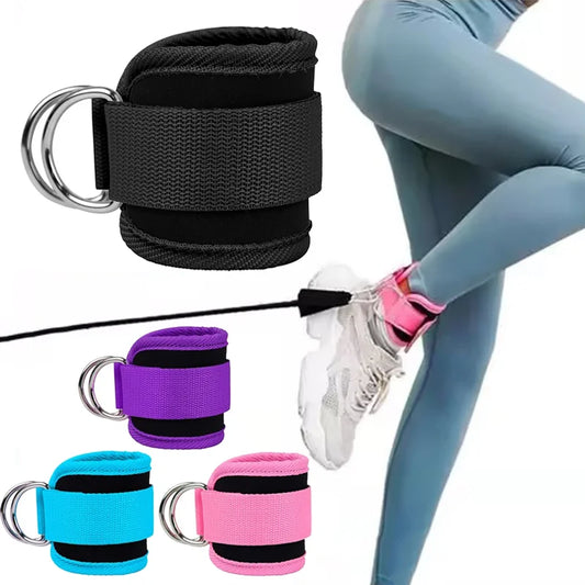 Gantry frame ankle buckle with double-strap for hip and ankle strength training - product image