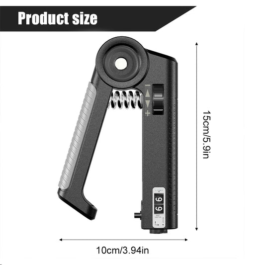 Grip strength trainer with mechanical counting and adjustable resistance for hand workout - product image
