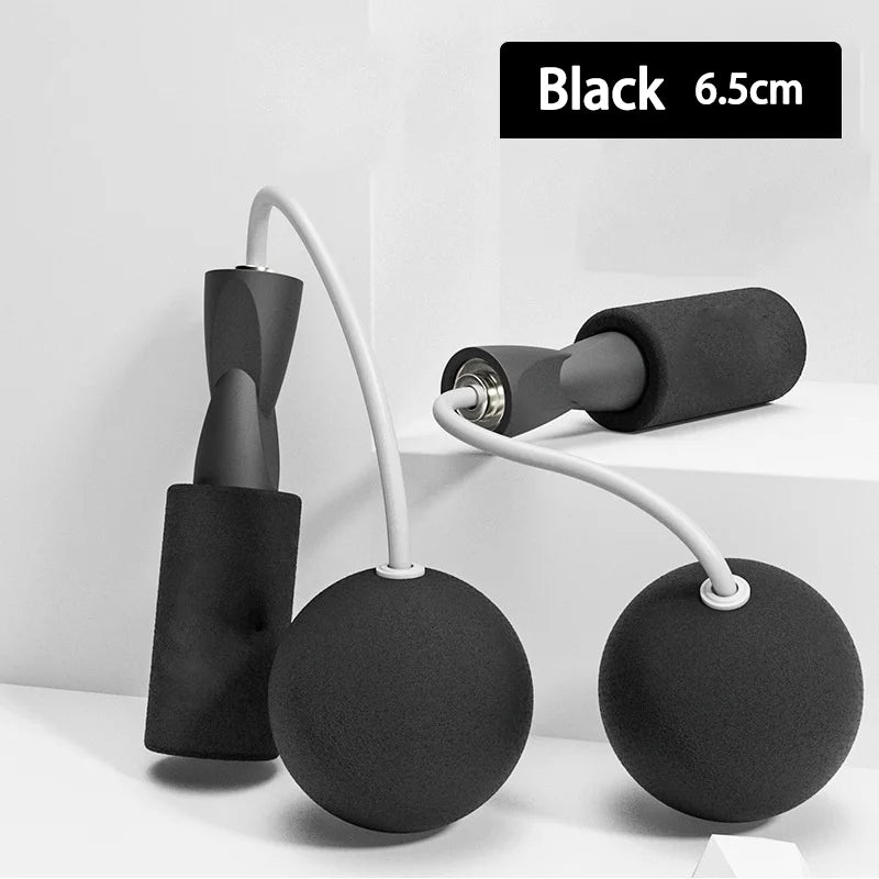 Heavy duty cordless skipping rope with weighted ball for indoor fitness training - product image