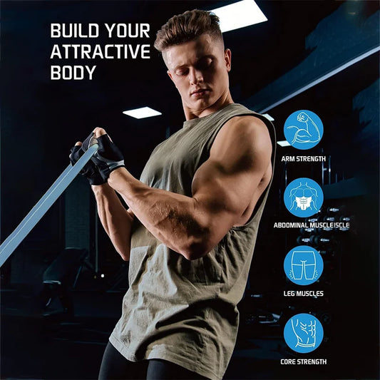 Heavy-duty thickened elastic resistance band for fitness and strength training - product image