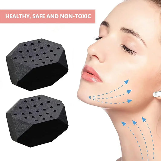 Jaw exerciser trainer with 50/60lbs resistance for facial muscle strengthening - product image