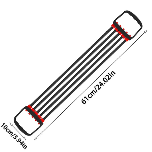 Male shoulder expander with removable rubber tube for strength training - product image