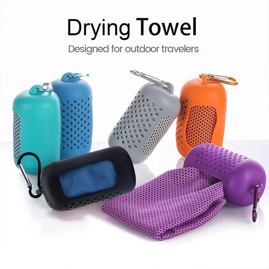 Microfiber quick-dry sports cooling towel for outdoor and fitness use - product image