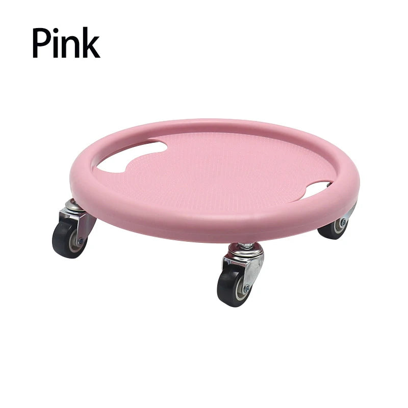 Multifunctional abs four-wheel silent training skateboard with curved groove handle - product image
