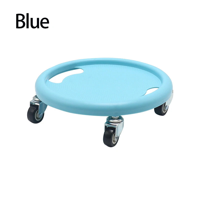 Multifunctional abs four-wheel silent training skateboard with curved groove handle - product image