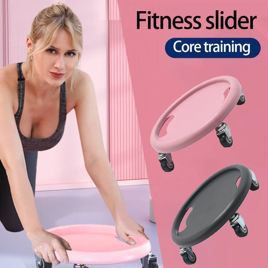 Multifunctional abs four-wheel silent training skateboard with curved groove handle - product image