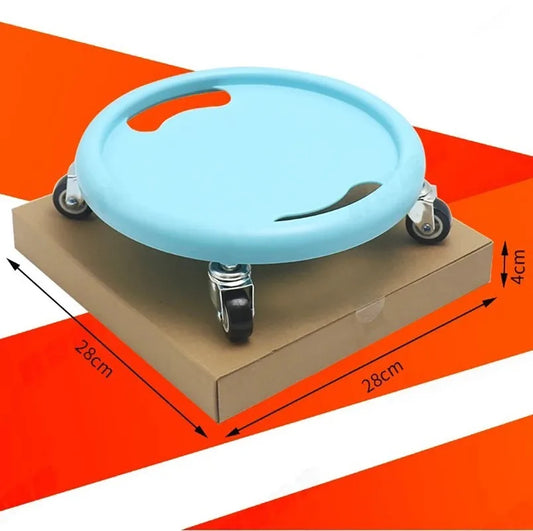 Multifunctional abs four-wheel silent training skateboard with curved groove handle - product image
