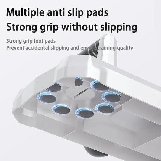 Multifunctional folding push-up and sit-up trainer with adjustable handles - product image