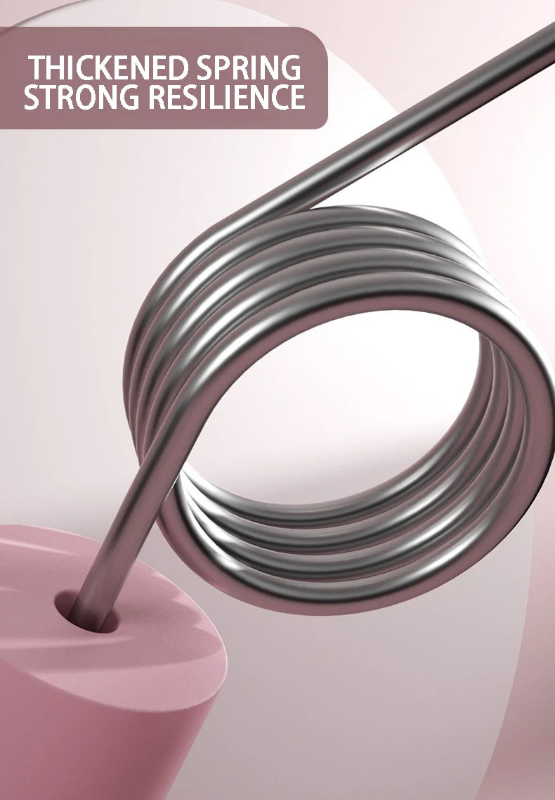 Multifunctional leg beauty device with foam handles and steel spring resistance - product image