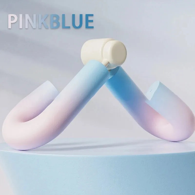 Multifunctional leg beauty device with foam handles and steel spring resistance - product image
