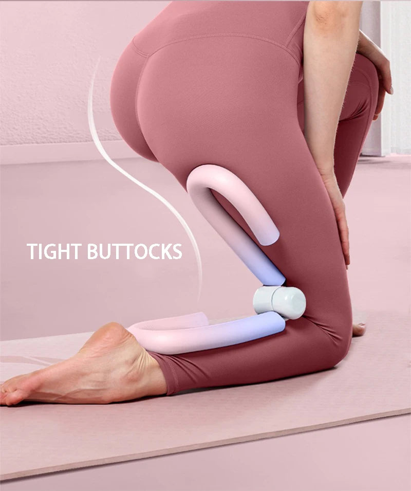 Multifunctional leg beauty device with foam handles and steel spring resistance - product image