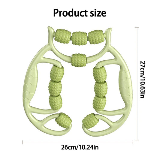Muscle roller foam roller with trigger point design for deep massage - product image