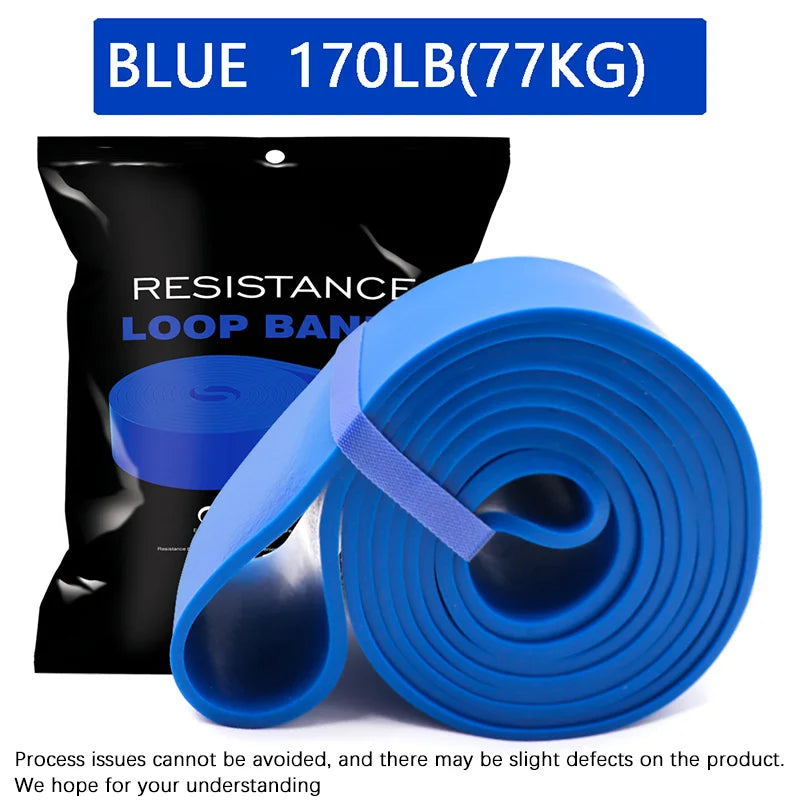 Natural latex resistance bands for full body strength training and stretching - product image