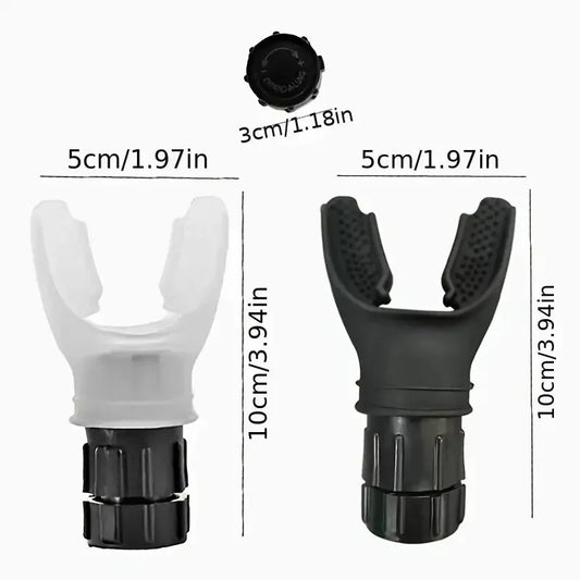 Portable silicone lung capacity trainer with adjustable resistance dial - product image