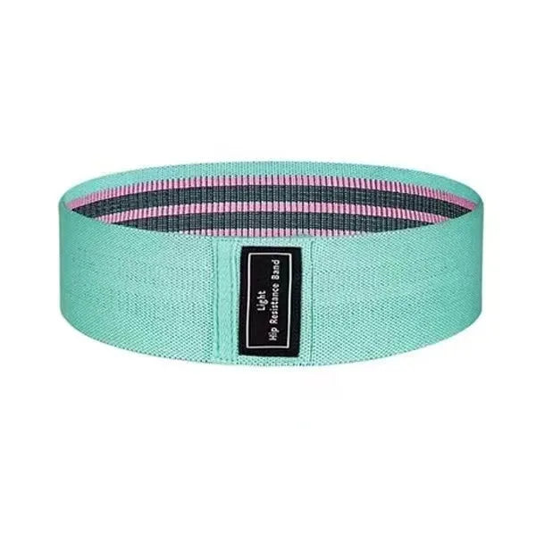Resistance bands set for butt and leg workout with anti-slip durable fabric - product image