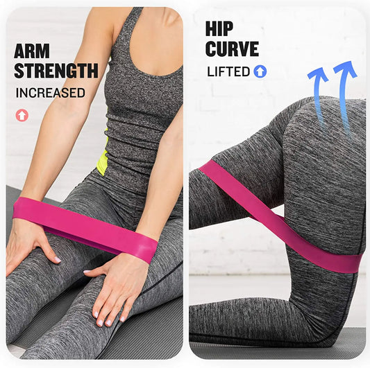Resistance loop exercise bands set for strength training and physical therapy - product image