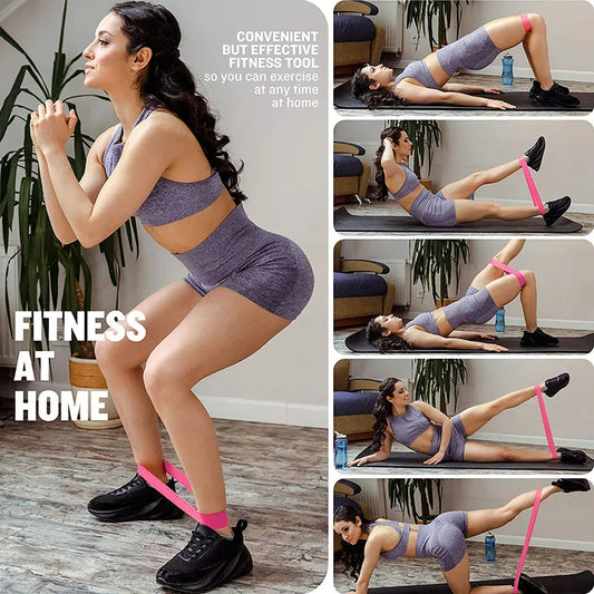 Resistance loop exercise bands set for strength training and physical therapy - product image