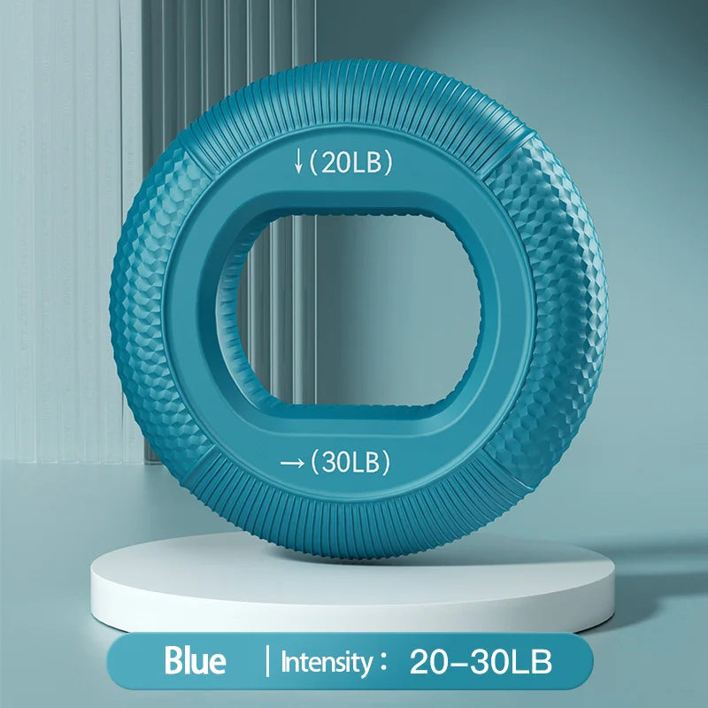 Silicone finger gripper ring with dual resistance for hand and wrist training - product image