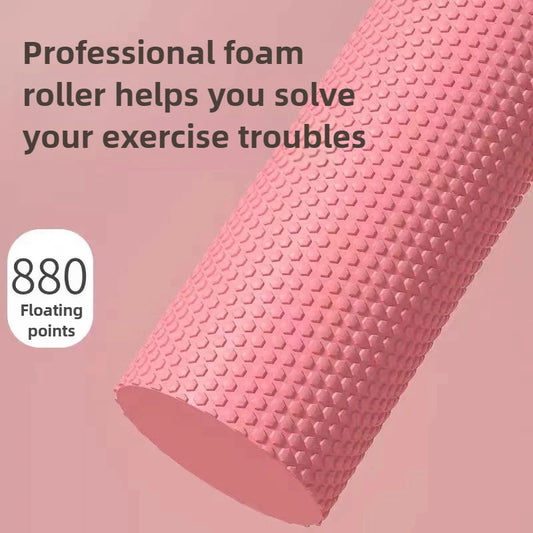 Solid eva foam yoga roller cylinder for pilates and muscle massage - product image